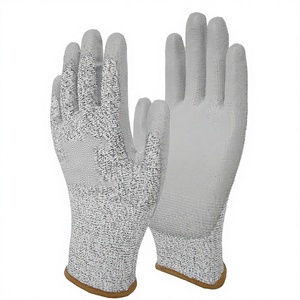 Guantes Resistentes a Cortes al Mejor Precio, Nivel 5, Color Gris, Antideslizantes, Resistentes al Aceite y la Grasa, Hechos en Vietnam - Product Image 4