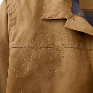 Durable Men's Winter Hooded <b>Canvas</b> <b>Jacket</b> with Front Logo Quick Dry Breathable & Eco-Friendly for Travel & Outdoor Use - Product Image 6