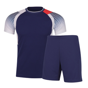 Wholesale New Sublimated Tennis T <b>Shirts</b> and Shorts Sublimated <b>Polyester</b> Breathable Tennis Wear Men Badminton Uniforms with OEM - Product Image 1