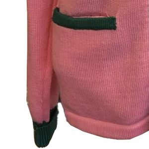 New season wear customizable women's button up chenille letters <b>cardigan</b> - Product Image 5
