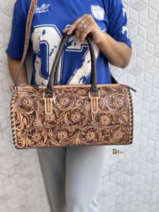 Bolsa de Viaje de Cuero Hecha a Mano con Diseño Exclusivo 2026, Multiusos, Unisex, Tamaño Grande - Product Image 4