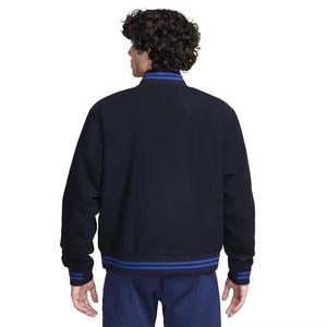 Trendy Custom Varsity Jacket With Bold Patches and Premium <b>Wool</b> Leather Design Perfect For Stylish Streetwear For Unisex - Product Image 4