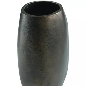 Vase de table moderne en bronze, fait main, design minimaliste, 13,8 H - Product Image 4