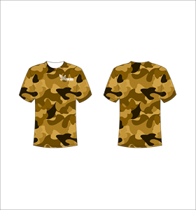 Camiseta de Camuflaje de Manga Corta para Hombre, Impresión por Sublimación, Transpirable, Corte Regular, Cuello Redondo, Ropa Casual - Product Image 1
