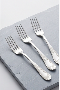 Ensemble de fourchettes en acier inoxydable de qualité supérieure, élégantes, pour la maison, les restaurants, les hôtels et les événements - Product Image 3