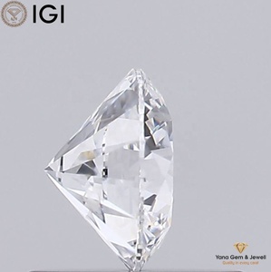 Diamant solitaire de 0,50 carat, taille ronde, cultivé en laboratoire CVD, 5,14 mm, avec certificat IGI, couleur D, clarté VVS1, pour pendentif raffiné - Product Image 4