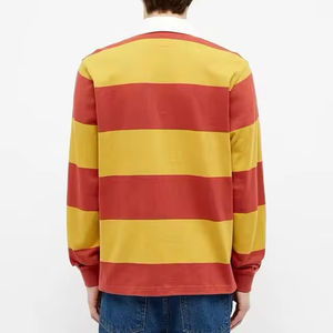 Camiseta Polo de Manga Larga para Hombre, Corte Ajustado, Diseño Básico, Algodón, Estilo Casual, a la Moda - Product Image 2