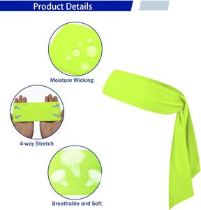 Accesorios para el Cabello a la Moda, Diademas Deportivas de Tela de Poliéster con Diseño Sublimado - Product Image 3