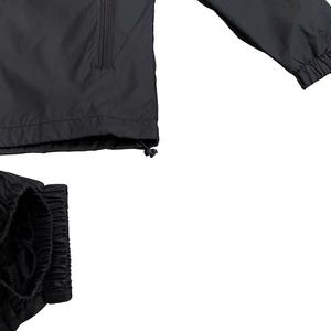 Men Fashion Windbreaker Tracksuit Outdoor Sports Running Wear OEM Customize Wholesale Unisex Black <b>Hooded</b> <b>Soft</b> <b>Shell</b> <b>Jacket</b> - Product Image 2