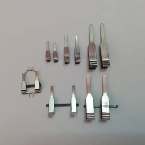 Pinza Microvascular Manual de Doble Sujeción, No Magnética, de Acero Inoxidable, Instrumentos de Microcirugía Clevora CI-C-030 1, Más Vendida - Product Image 1