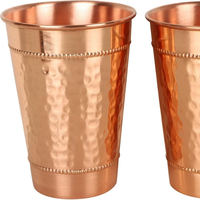 Bouteille d'eau en cuivre demi-martelé 1000 ml, étanche, faite à la main, artisanale, vaisselle de cuisine et de table, réutilisable, écologique, durable