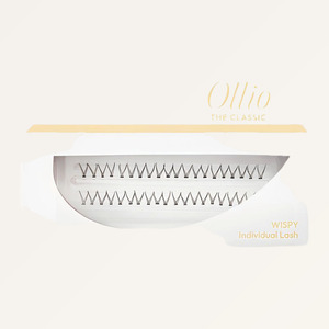 false <b>eyelashes</b> Olrio Korean K-Beauty Olio The Classic Cluster <b>Eyelashes</b> Single Pack - Wispy 11mm Made in Korea - Product Image 3
