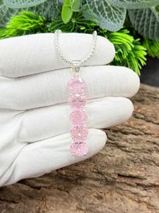 Red <b>Ruby</b> Oval Cut Faceted Charm Pendant <b>Necklace</b> 925 Sterling Silver Plated Classic IGI Certified Jewelry Gift for Women - Product Image 3