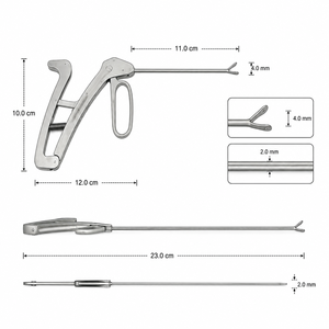 DETAIN IMPEX Manual Surgical <b>Punch</b> Forceps Stainless Steel Arthroscopy <b>Set</b> Class II ISO13485 CE Certified - Product Image 6