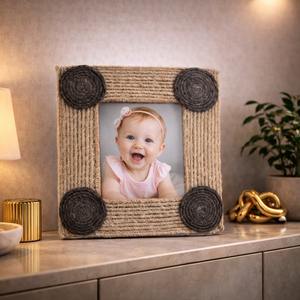 Cadre photo haut de gamme en résine solide avec verre trempé pour la décoration des chambres d'hôtel et de villégiature - Product Image 6