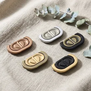 Modern Oval Zinc Alloy Cabinet <b>Drawer</b> Pulls in Gold Black <b>Silver</b> Copper for Kitchen & Bedroom Furniture Hardware (Durable) - Product Image 2