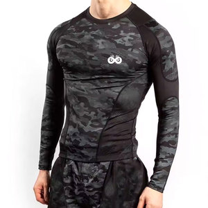 Camisetas de Compresión para Hombre de Secado Rápido, Precio al por Mayor, Lisas, Teñidas, Marca Privada, Camisetas de Compresión para Hombre, Pakistán - Product Image 1
