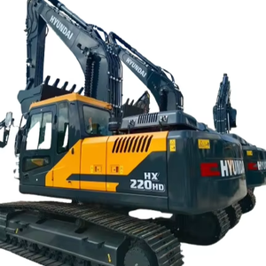 Excavadora Pesada Hyundai HX220HD de 22 Toneladas, Excavadora de Cadenas Hyundai HX220HD Usada, Maquinaria de Construcción con Motor de Inyección Directa - Product Image 1