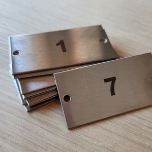 Elegant Metal Place Card Holders <b>Table</b> <b>Number</b> Stands for <b>Wedding</b> Event Decor - Product Image 2