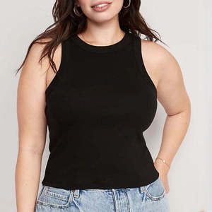 เสื้อกล้ามแบบเรียบง่ายสำหรับผู้หญิง สไตล์ลำลองสำหรับฤดูร้อน ระบายอากาศได้ดี เหมาะสำหรับออกกำลังกาย ดีไซน์ใหม่ - Product Image 5