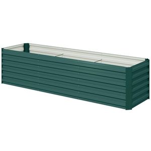 Jardinera Galvanizada Resistente, Cama de Cultivo Elevada para Exteriores - Product Image 2