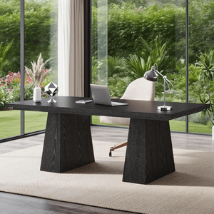 Dining <b>Table</b> with <b>Computer</b> Desks Features - Product Image 1