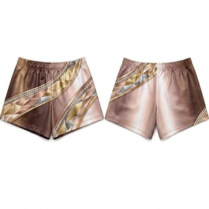 Shorts pour femmes de style vintage, sublimation, respirant, haute élasticité, séchage rapide, 220 GSM, léger, streetwear, vêtements de plage, AI-BS-106 - Product Image 1