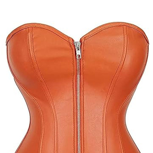 เสื้อครอปหนังผู้หญิงแบบสั้นสั่งทำพิเศษ คุณภาพสูง ดีไซน์ใหม่ล่าสุด รับสกรีนโลโก้ - Product Image 3