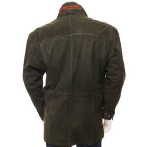 Chaqueta de Cuero Genuino Estilo Bomber, Ajustada, a la Moda, para Adultos, para la Temporada de Invierno - Product Image 2