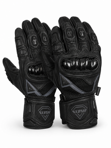Guantes de Carreras Oxytag, de Cuero, Dedos Completos, Transpirables, con Protección en la Palma, Cierre de Velcro, Unisex, Precio al por Mayor, OEM, Personalizados - Product Image 5