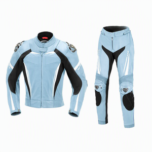 Combinaison de moto en cuir pour adultes et garçons, haute protection, vêtements imperméables et résistants aux déchirures, combinaison de moto - Product Image 5