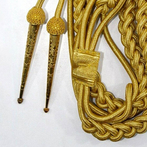 Aiguillette Shoulder <b>Cord</b> Braided Ceremony <b>Sash</b> Customization Service Multiple Colors OEM ODM Wholesale - Product Image 6