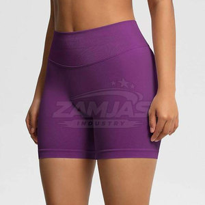 Shorts Deportivos Transpirables de Color Sólido para Mujer, Diseño Personalizado, Ropa de Fitness, Todas las Tallas Disponibles, Shorts de Yoga Individuales para Mujer - Product Image 3