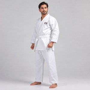 Meilleur service OEM de qualité supérieure, uniforme de karaté personnalisé, uniforme d'arts martiaux, uniforme de karaté approuvé, Dobok blanc - Product Image 1