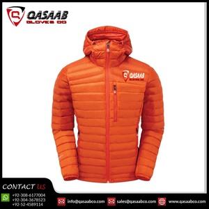 Long-fermetures éclair hommes Streetwear mode en gros respirant Bombers veste hiver coupe-vent imperméable à capuche bouffantes vestes manteau - Product Image 4