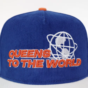 Gorras de Pana de Dos Tonos Personalizadas OEM, Gorras de Béisbol de Lujo con Logotipo Bordado Premium, al por Mayor a Bajo Precio, Unisex - Product Image 1