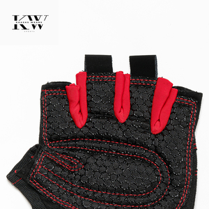 Professional Weightlifting <b>Gloves</b> with Long Wrist Support – Custom Logo Anti-Slip Gym <b>Gloves</b> – Breathable Microfiber Half Finger - Product Image 3