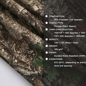 Pantalon de chasse classique, chaud et texturé, de qualité supérieure, pour les activités de plein air - Product Image 6