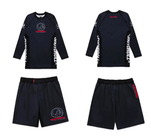 Camisetas de Entrenamiento de MMA al por Mayor, Ropa Deportiva, Conjunto Personalizado de Rashguard y Pantalones Cortos para Hombre para MMA, Jiu Jitsu y Grappling - Product Image 1