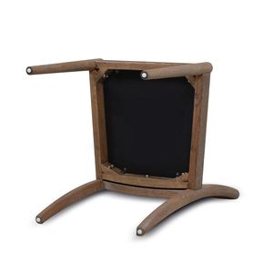 Set di 2 sedie da pranzo laterali in rattan curvato Panama da 18,5 pollici, colore bianco avorio, bouclé - Product Image 2