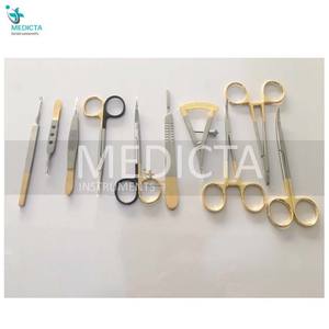 <strong>Blepharoplasty</strong> <strong>instruments</strong> <strong>set</strong> <strong>blepharoplasty</strong> MEDICTA <strong>set</strong> plastic surgery the basis of surgical <strong>instruments</strong> tweezers clip - Product Image 1