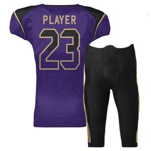 Logo personnalisé, séchage rapide, uniforme de Football américain court, Compression 7 sur 7 - Product Image 2