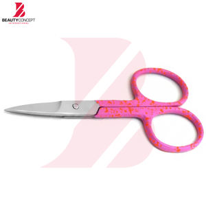 Ciseaux à cuticules avec manche rose, produit de qualité supérieure, design le plus récent, outil professionnel pour le soin des ongles - Product Image 4