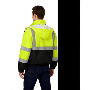 Chaqueta de Seguridad Térmica Transpirable de Alta Visibilidad Clase 3 Personalizada, Ropa de Trabajo Reflectante de Seguridad - Product Image 2
