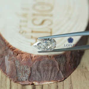 Diamant de laboratoire certifié IGI, taille poire, brillant - Product Image 3