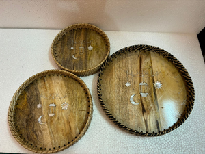 Plateau de rangement en bois de luxe par Decor World Expo - Product Image 6