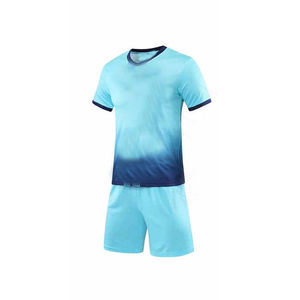 Uniformes y Camisetas de Fútbol Personalizadas al por Mayor, de Alta Calidad, Impresas, de Manga Corta, 100% Poliéster, Transpirables, Antibacterianas y de Secado Rápido - Product Image 2