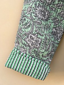 Indian Handmade 100% Cotton Eco-Friendly Quilted Anti-Wrinkle Breathable Quick Dry Digital Printed Front Pocket Autumn Winter - Product Image 6