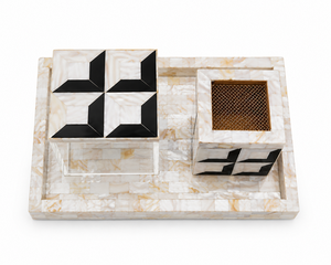 Alta calidad decoración del hogar árabe Mubkhar Ramadán regalo artesanía bandeja de madera Acryluc caja quemador conjunto con estilo de diseño Industrial - Product Image 5