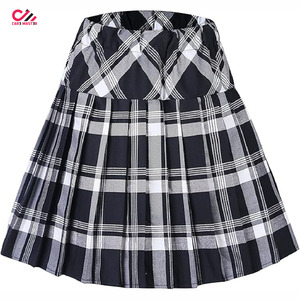 Nouvelles jupes plissées à carreaux pour filles, style scolaire, printemps et automne, fabriquées au Pakistan, avec CARE MASTER. - Product Image 1